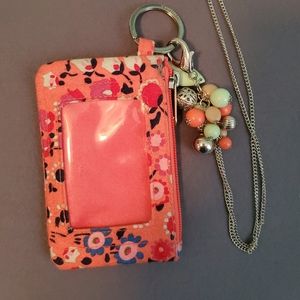 Vera Bradley ID holder with Paparazzi lanyard